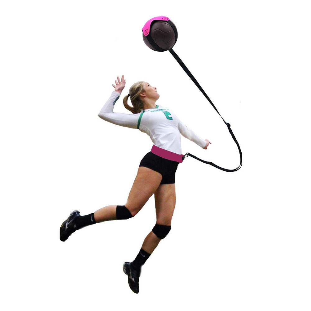 Volleyball Ball Practice Belt Training, Great Volleyball Training Aid for Solo Practice of Arm Swing Rotations, Practice Great Solo Serve Spike Trainer Wbb15126