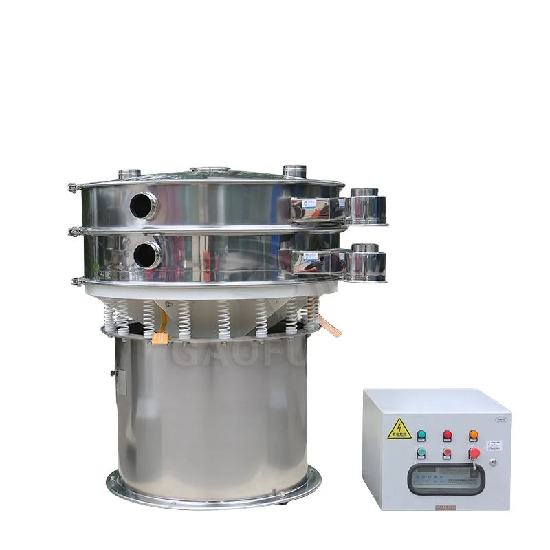 Gaofu Food and Medicine Screening Equipment Granular Powder Rotary Vibrating Screen