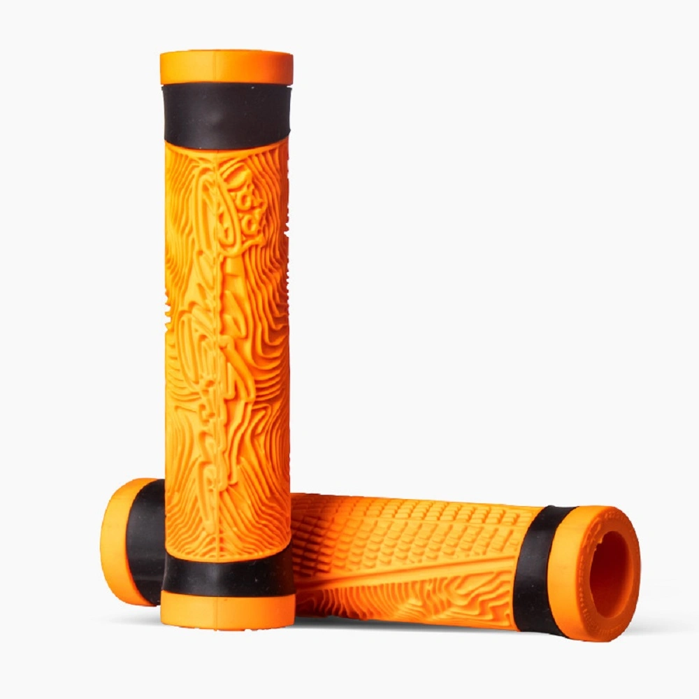 Bicycle Handlebar Grips for MTB, Downhill Mountain Bike Grips, Double Lock on Locking Wbb18137