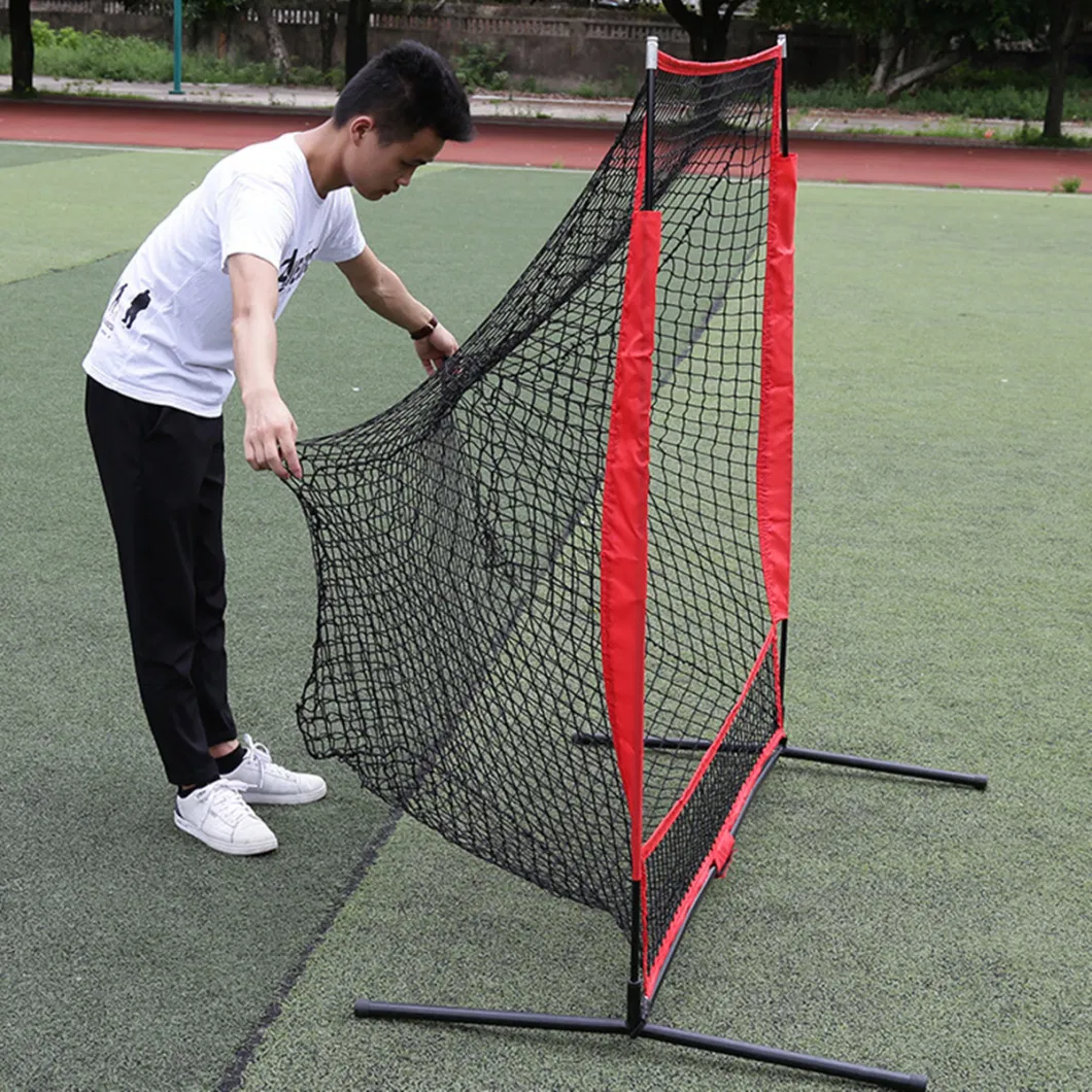 2021 Portable Outdoor 5*5 Feet Practice Batting Nylon Netting Training Pitching Target Baseball Net