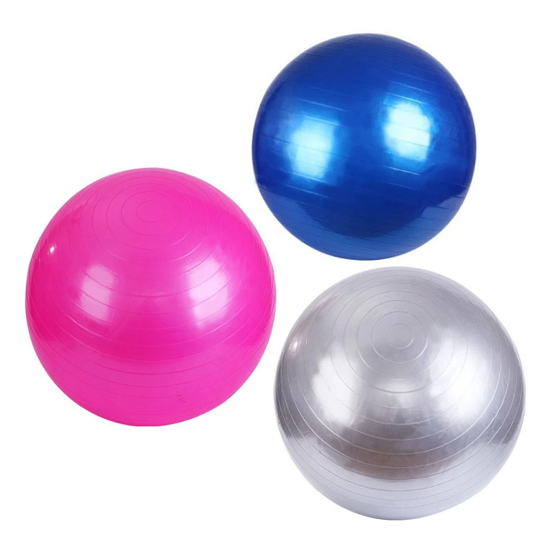 Custom Stock Yoga Ball 90cm Exercise Pilates Gym Ball Fitness