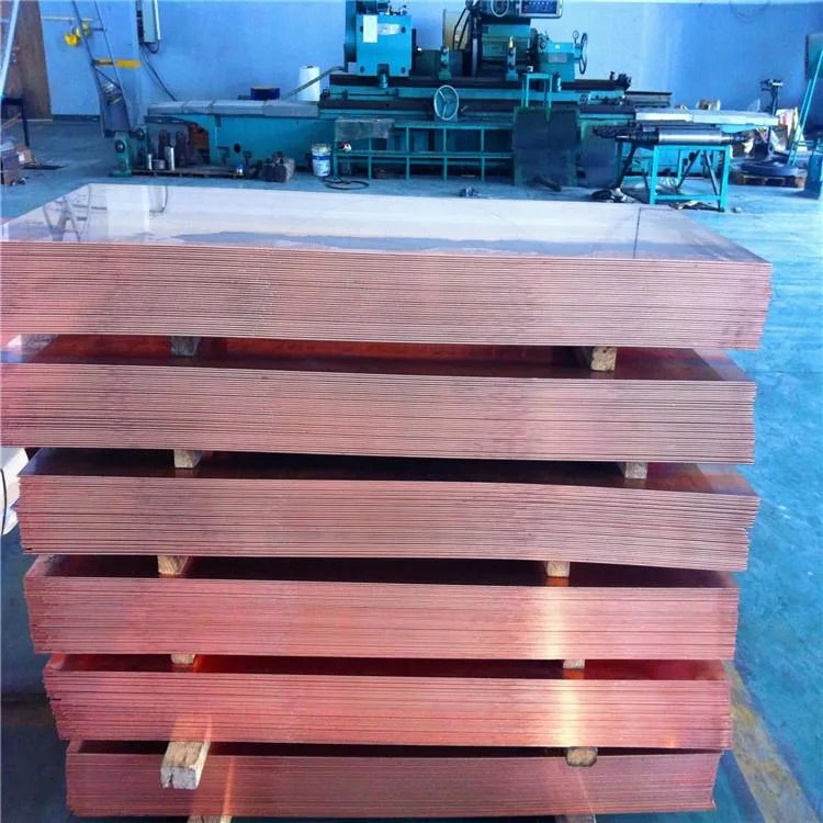 Copper Sheets for Sale Grade C11000 C12200 Thickness 0 15mm 8 0mm Tia Surface Plate Balance Pure