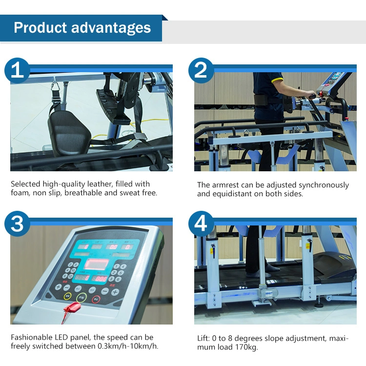 Balance Security Product Rehabilitation Treadmill Equipment Product