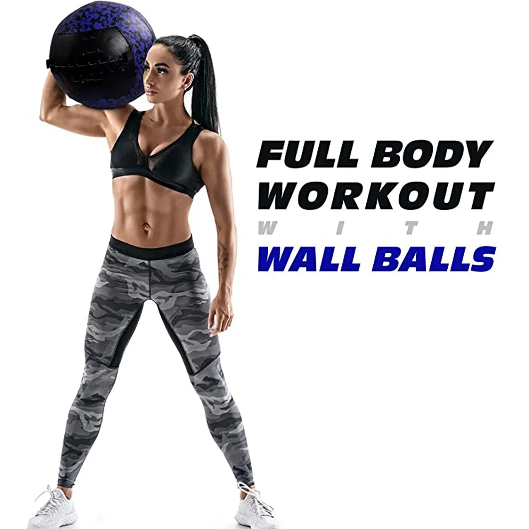 Med Ball Weather Wall Ball Gaa Ball Hurling Balls PVC Wall Medicine Ball for Crossfit Recovery Rehab Home Gym Exercise