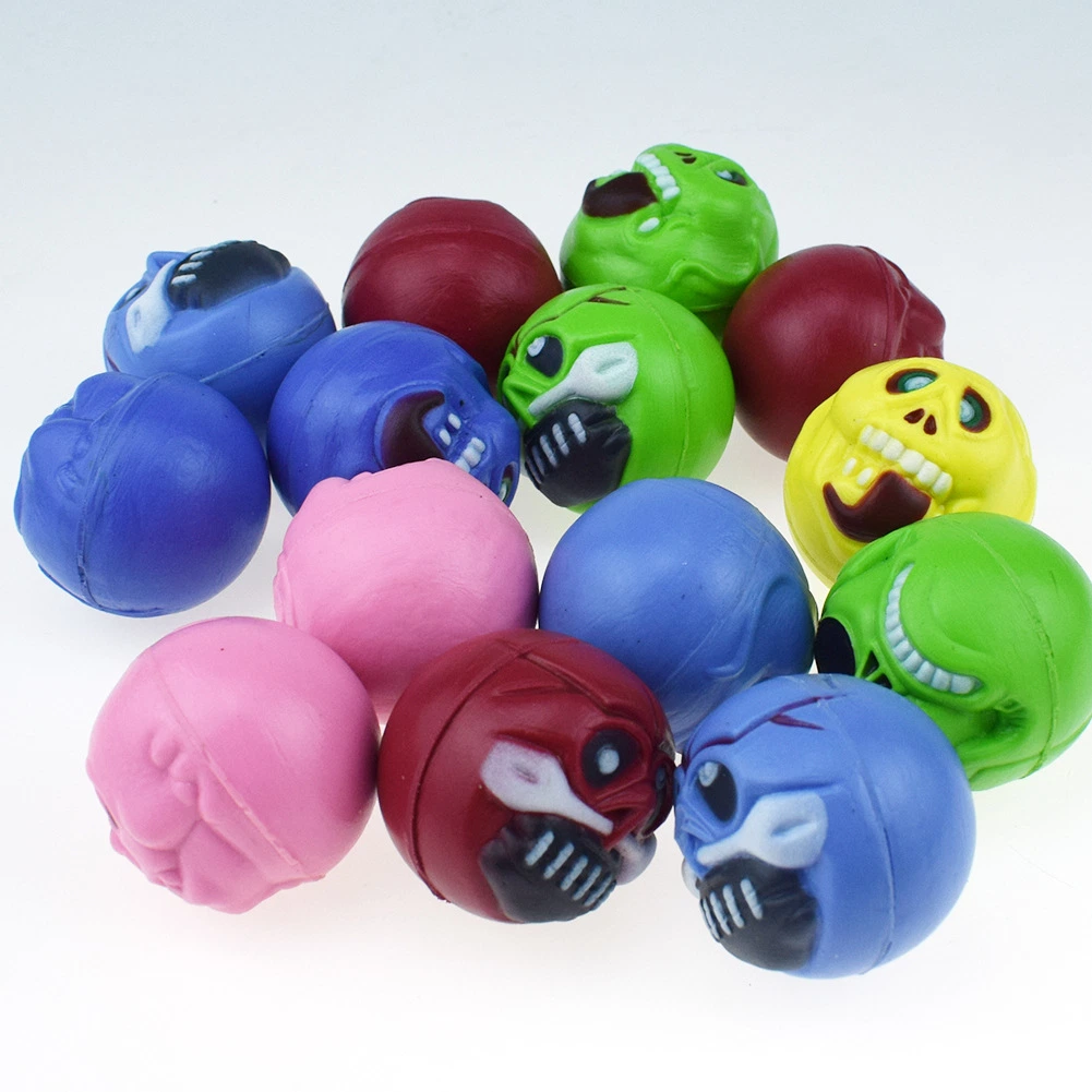 45mm Grimace Elastic Ball Halloween Prop Elastic Ball