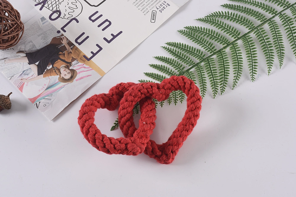 Best Soft Rope Knotted Pet Dog Cat Plush Ball Toy