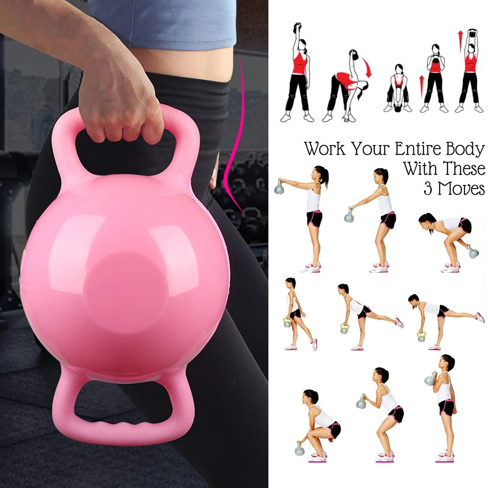 Wholesale PVC Hedgehog Massage Water-Filled Kettlebell