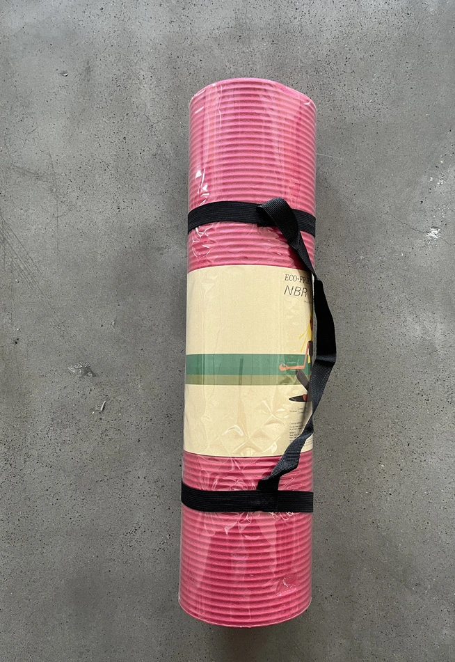 Wholesale High Density 10mm Thick Eco Friendly NBR Yoga Mat