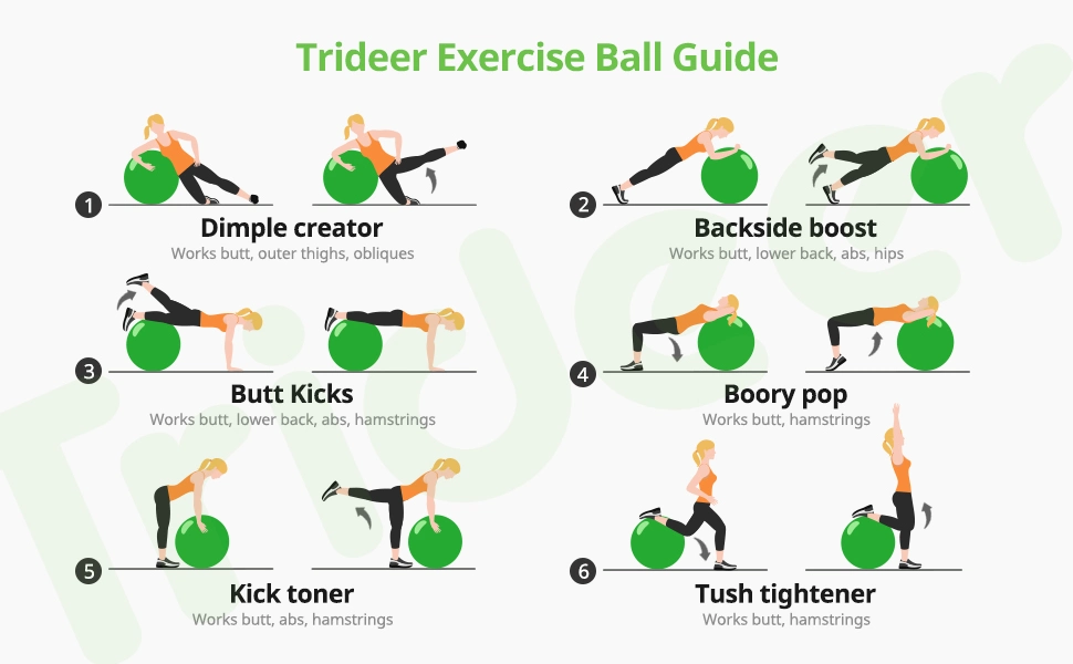 Tropical Home Gym Exercise Fitness Yoga Massage Ball