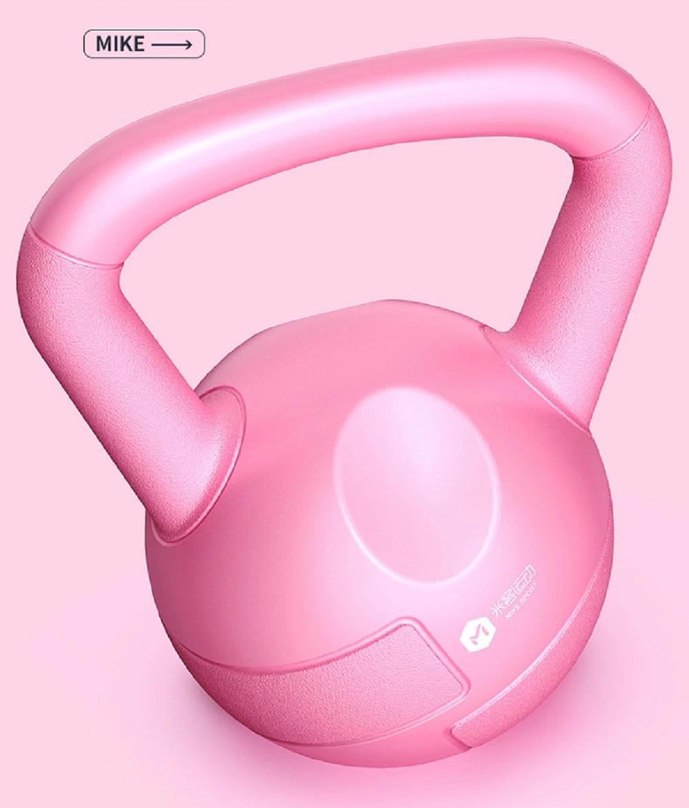 Strength Training Solid Iron Kettle Ball Exercise Handle Grip Kettlebells Adjustable Candy Colored Cement Kettlebell Weights Wyz18360