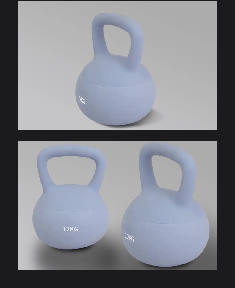Home Workout Weight Lifting New Protect Design PVC Soft Kettlebell