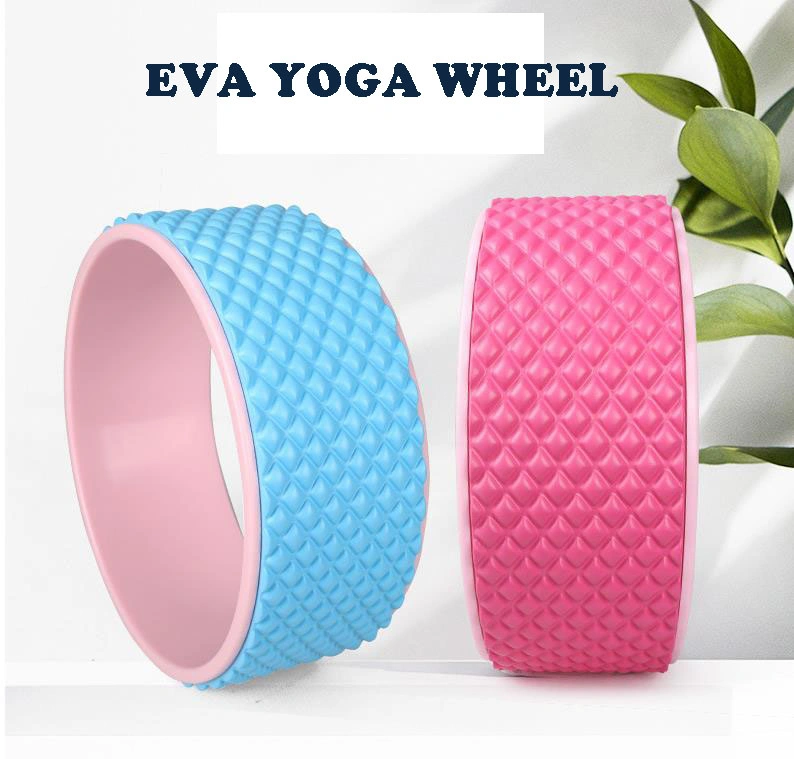 Home Gym Euipment 3D Floating Massage EVA Non-Slip Yoga Wheel