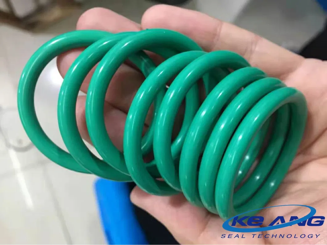 Heat Resistance Green FKM/Viton Fluorine Rubber Sealing O Ring