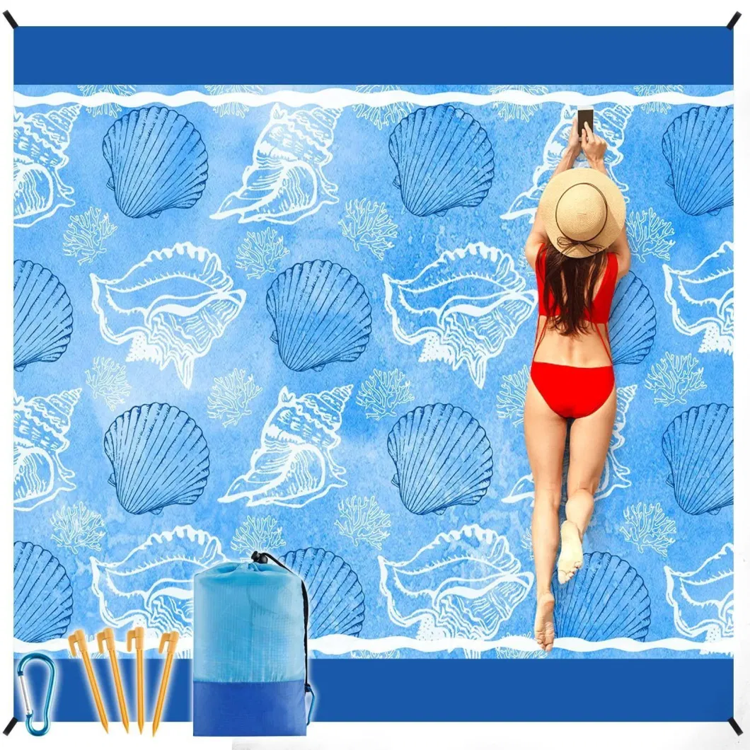 Dry Clean Only Stain Resistant Breathable Skin Friendly Large Beach Mat