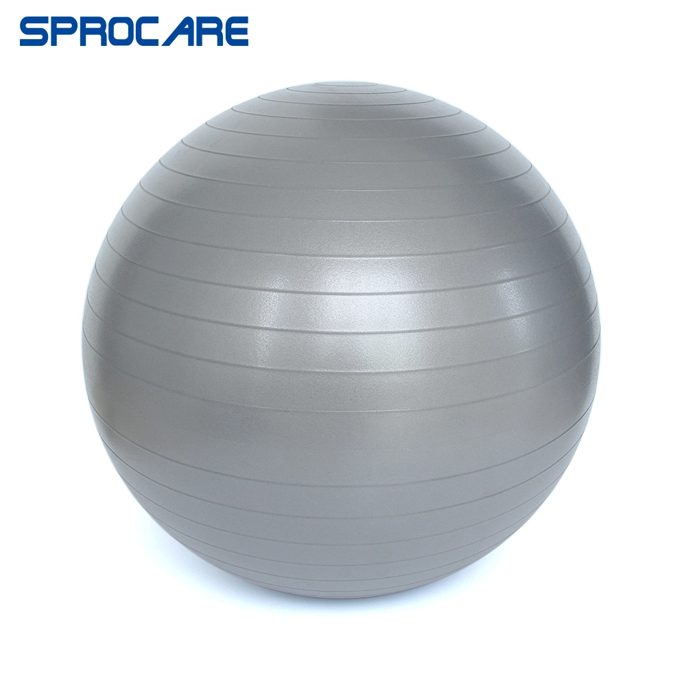 Exercise Yoga Ball Chair Base for Home Office Desk, Stability Ball &amp; Balance Ball Seat to Relieve Back Pain, Home Gym Workout Ball for ABS, Pregnancy Ball