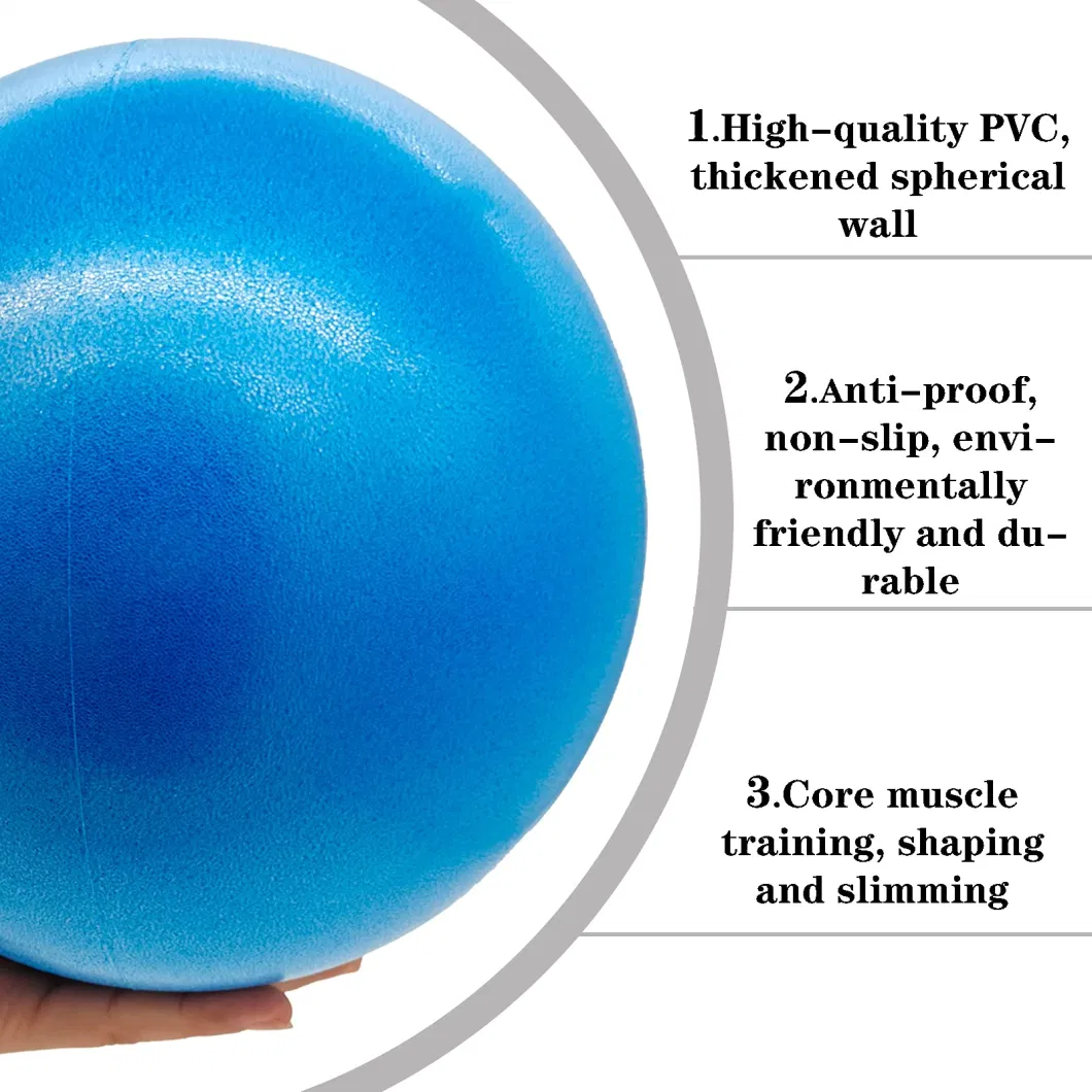 Amazon Hotselling Gym Fitness 6 Inch Mini Pilates Exercise Yoga Ball