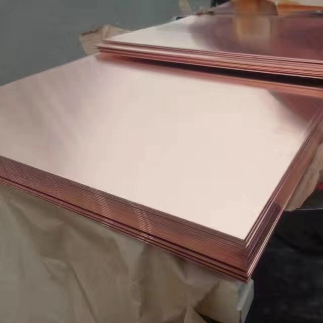 Copper Sheets for Sale Copper Coils Grade C11000 C12200 Thickness 0 15mm 8 0mm Tia Surface Plate Balance Pure Hong Package DIN