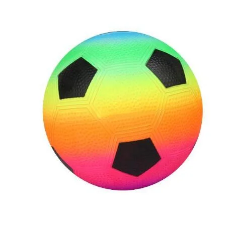 Rainbow Size PVC Inflatable Toy Ball