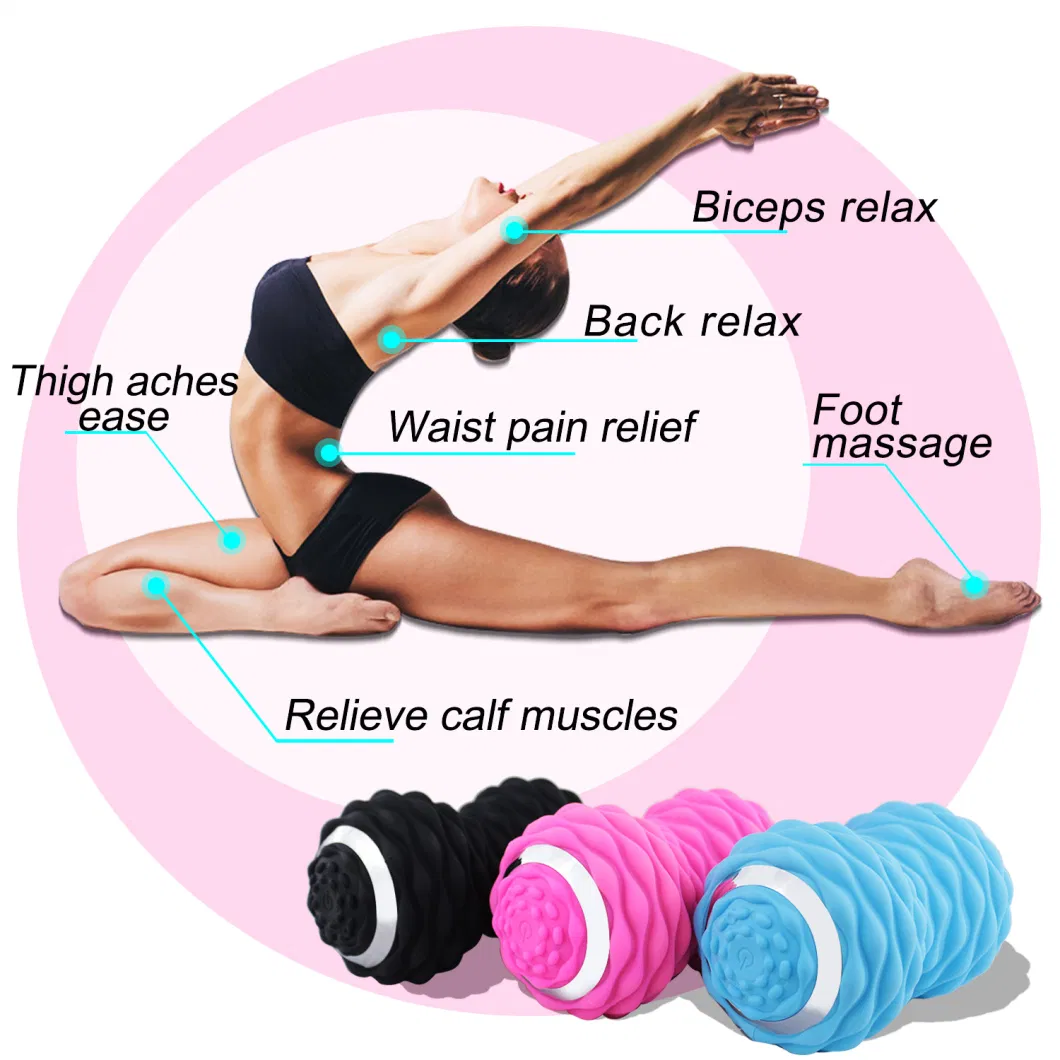 Fitness Physical Therapy Body Muscle Vibration Peanut Massage Ball