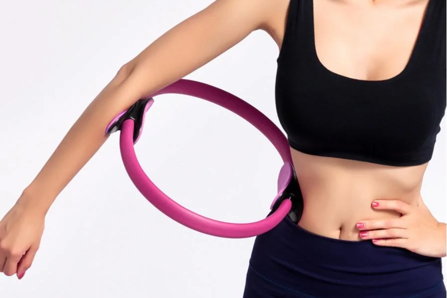 Factory Wholesale Pilates Circle High Resistance Rubber Sports Exercise Pilates Yoga Rings