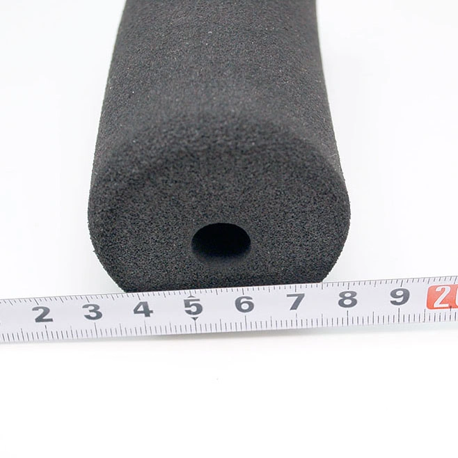 Good Wear Resistance NBR Foam Packing Tube Insulation Rubber Tube Handle Foam Filling Tube