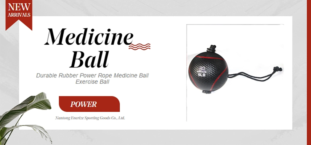Fitness Equipment Rubber Weighted Ball Medicine Ball