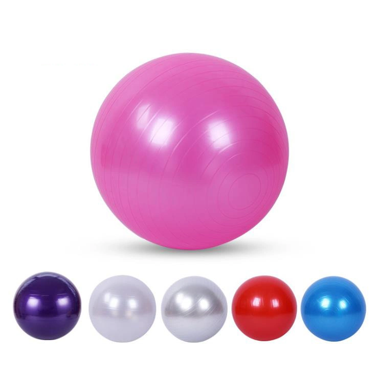 Custom New Design Matt Gym Balance Half Massage Yoga Ball with Pump