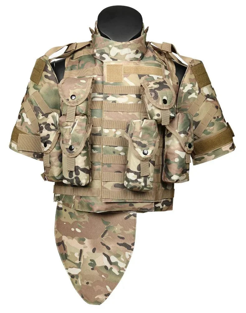 Tactical Assault Vest Camouflage Outdoor Molle Full Body Safety Protective Tactical Vest