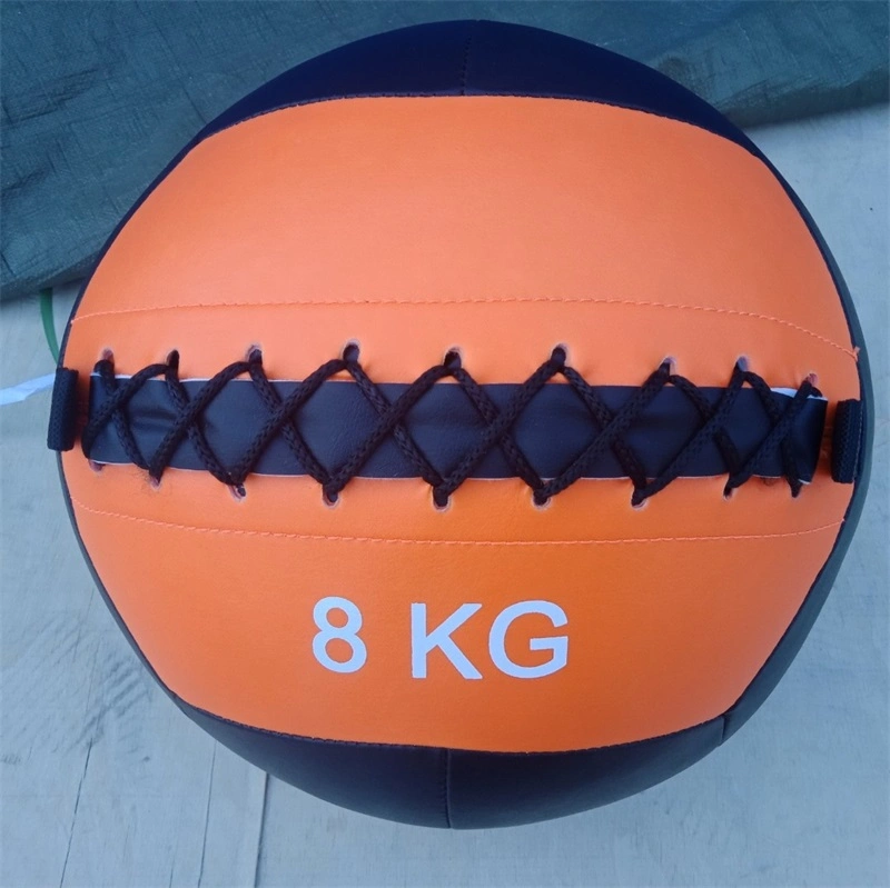 Durable PU Leather Soft Medicine Wall Ball for Training
