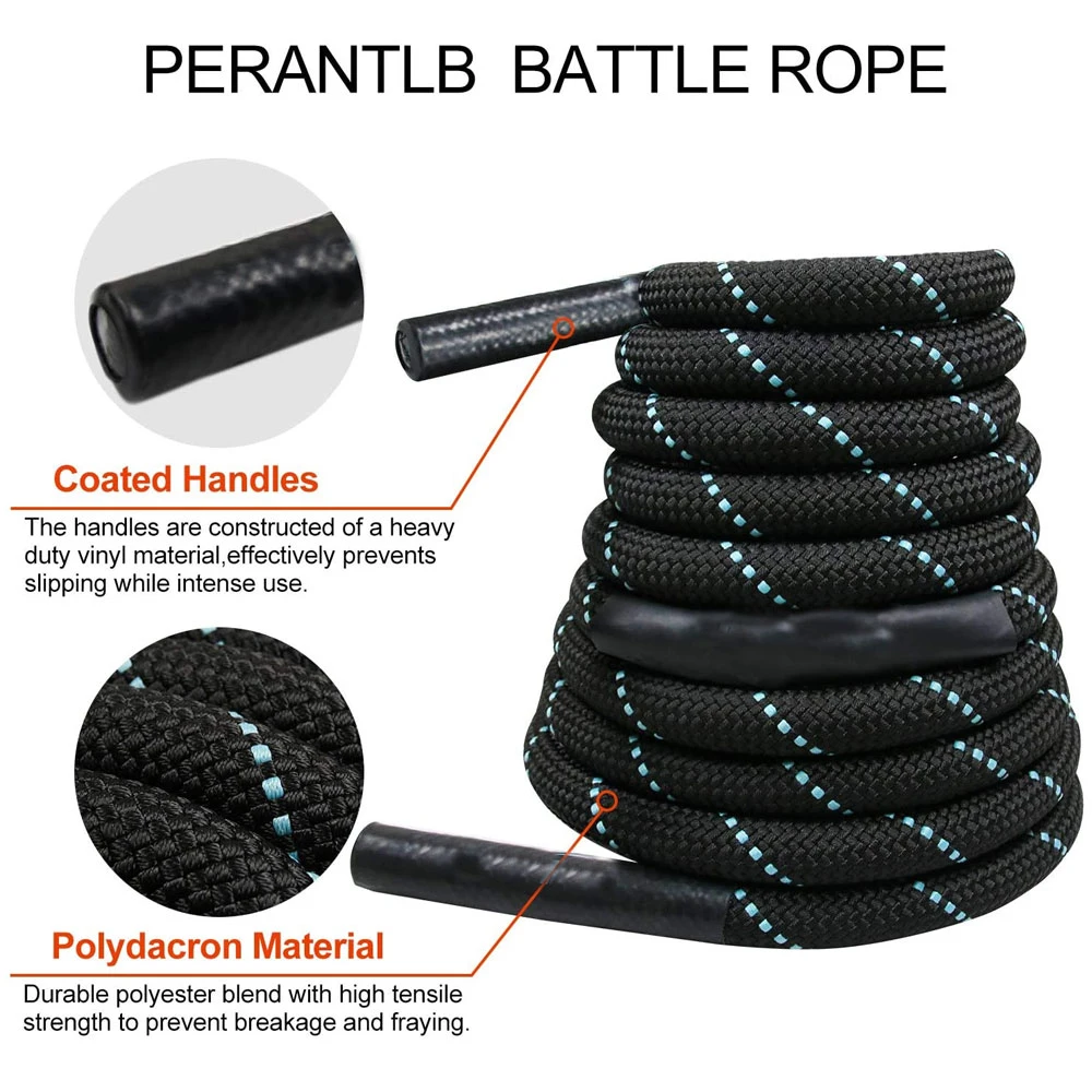 Battle Rope for Strength Training Home Gym