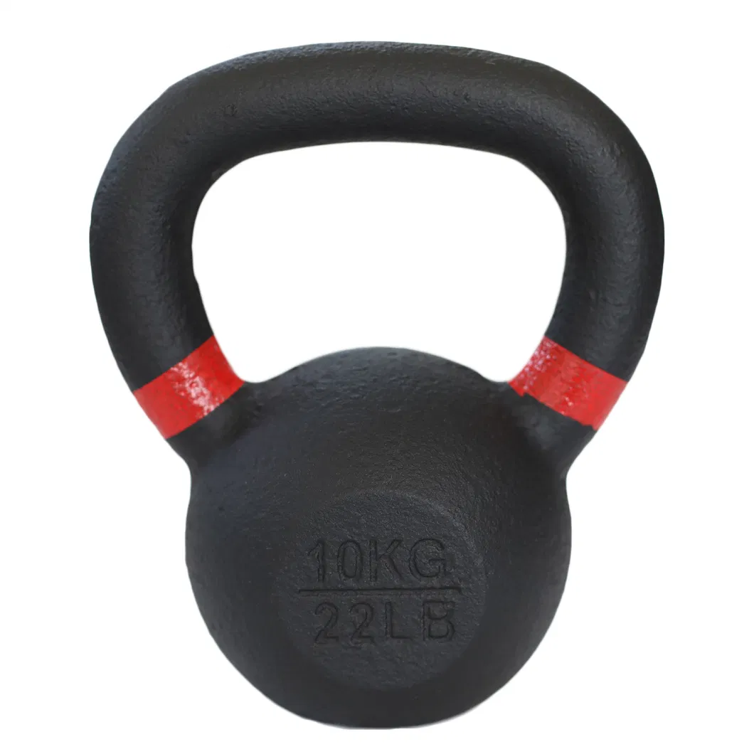 Gym Equipment Weight Lifting Power Coated Strength Training Competition Cast Iron Kettlebell