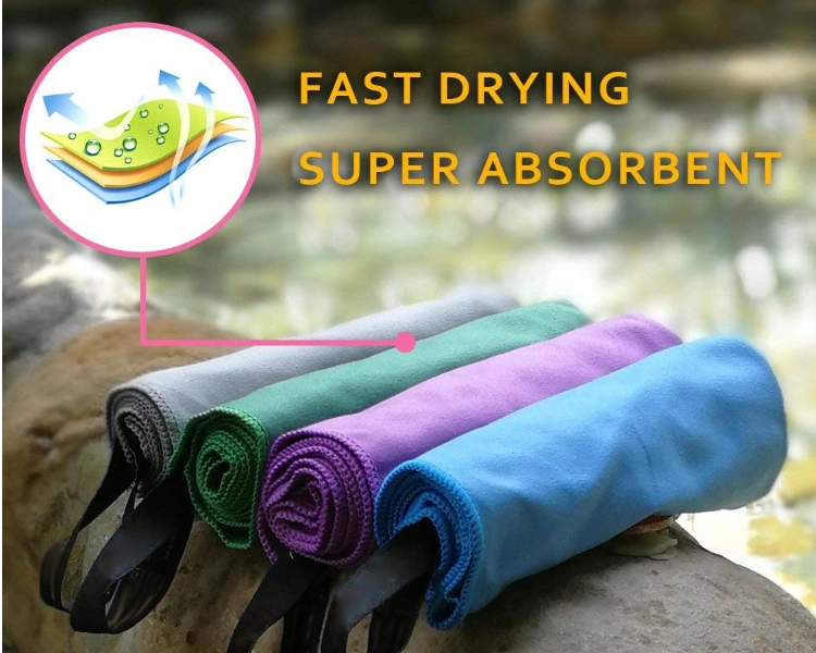 Personalized Eco Friendly Microfiber Yoga Towel Microfibre Organic Anti Slip Sports Wear Towel