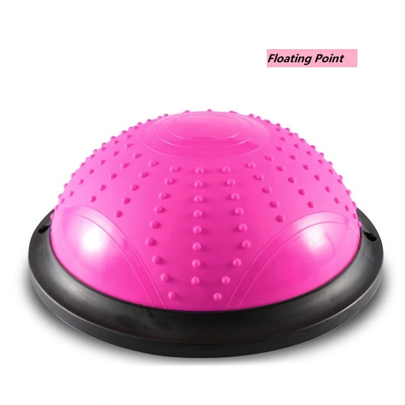 Yoga Inflatable Hemisphere Fitness PVC 65cm Bos Ball Balance Training Half Ball