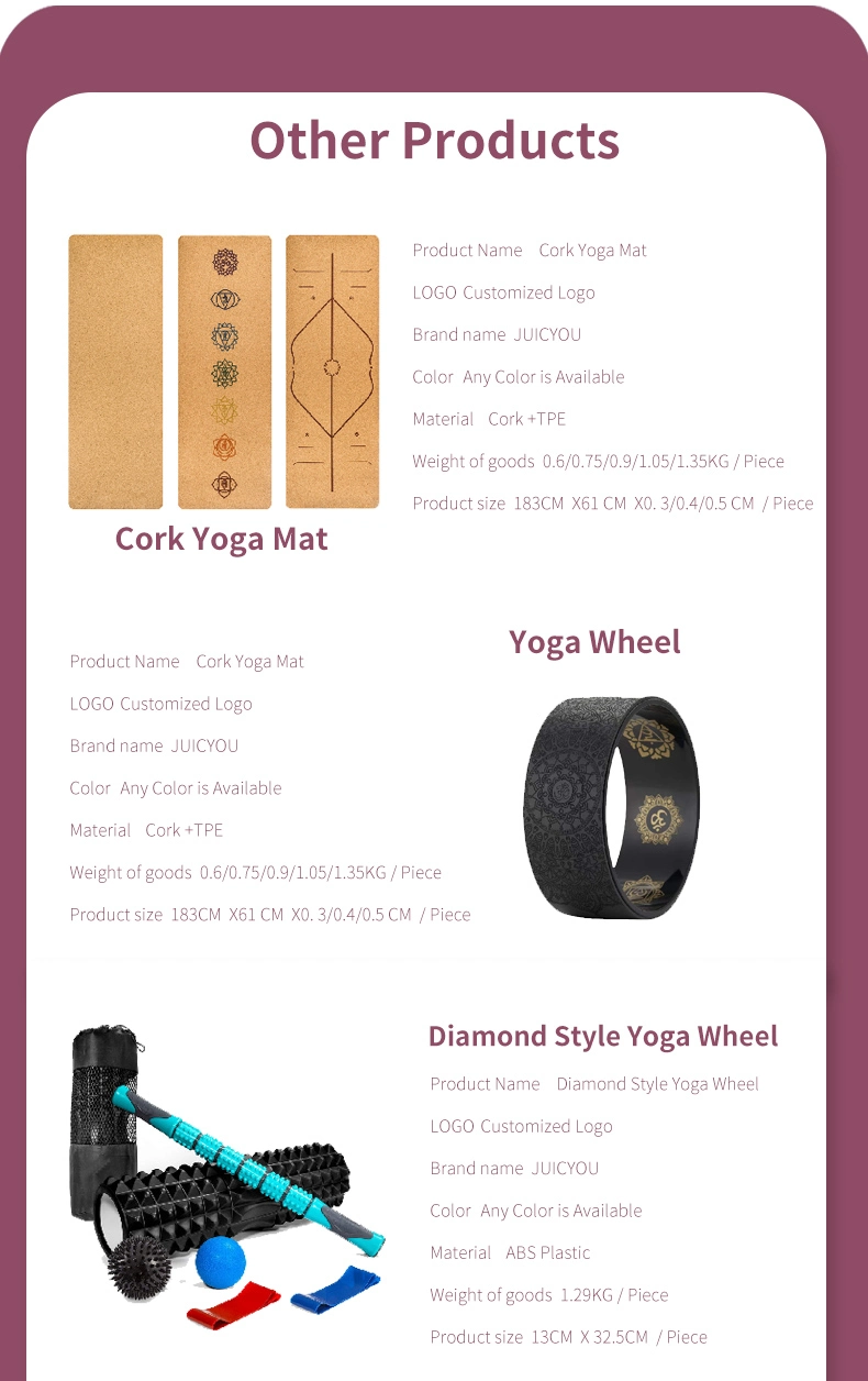 Yoga Mat - Premium 6mm Print Extra Thick Non Slip Exercise &amp; Fitness Mat for All Types of Yoga, Pilates &amp; Floor Workouts