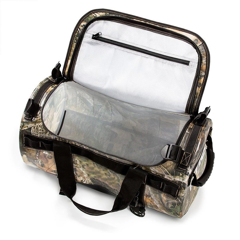Custom High Quality Durable Camo Hiking Bag Outdoor Travel Duffel Bag