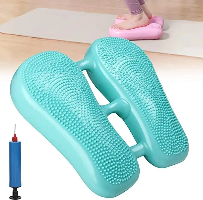 Home Fitness Balance Foot Massage Aerobic Exercise PVC Inflatable Stepper Air Cushion