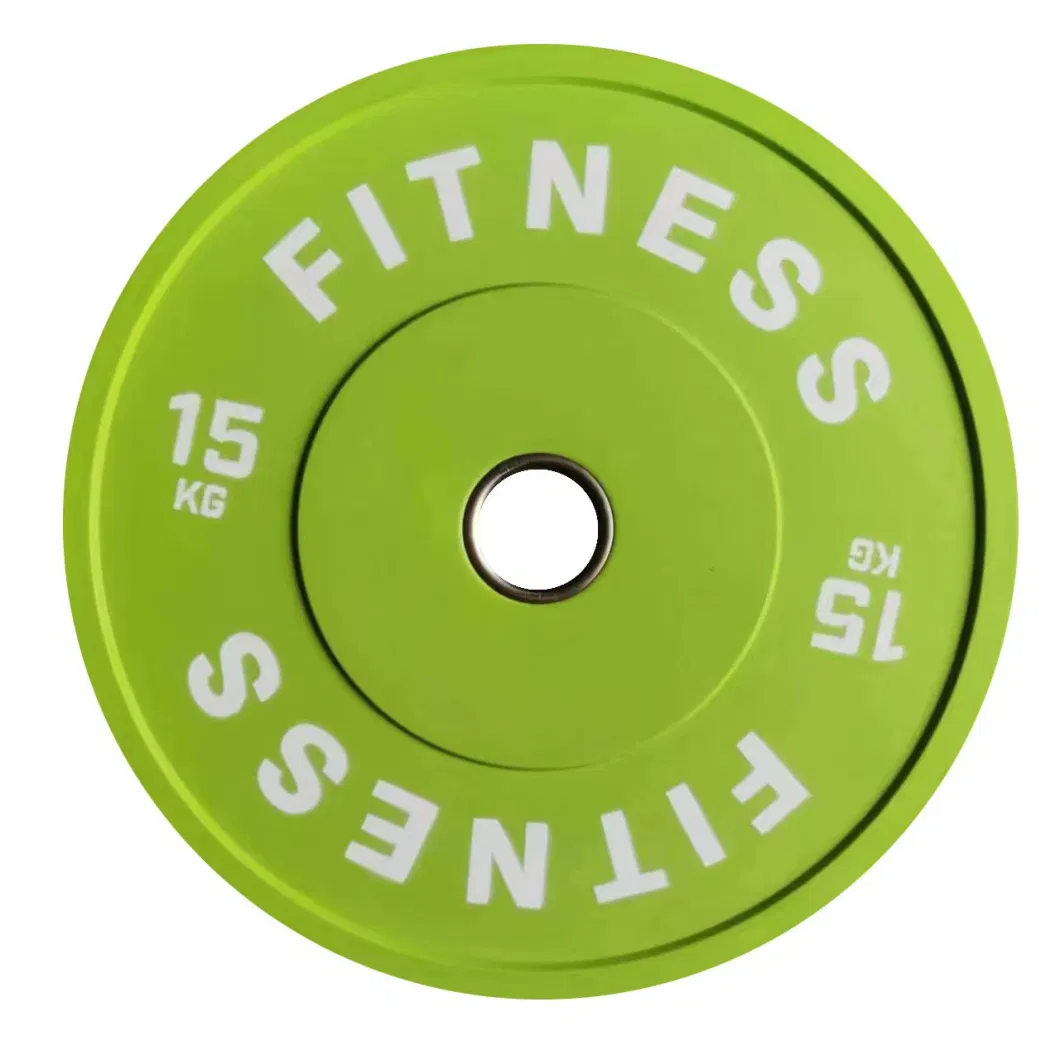 Bumper Plates Competitive Weight Plates, Bumper Weight Plates, Steel Insert, Strength Training