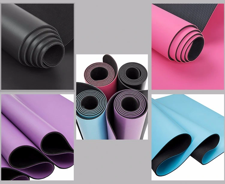 Wholesale New Material Fitness Yoga Products PU TPE Mat