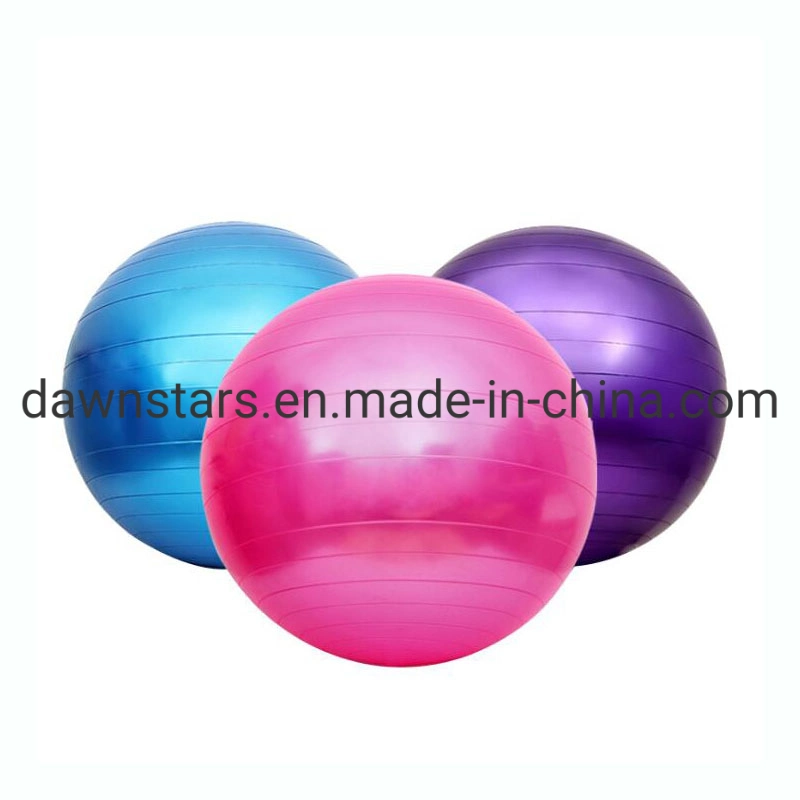 Customized PVC Yoga Ball for Gymnastic Exercise Anti-Burst