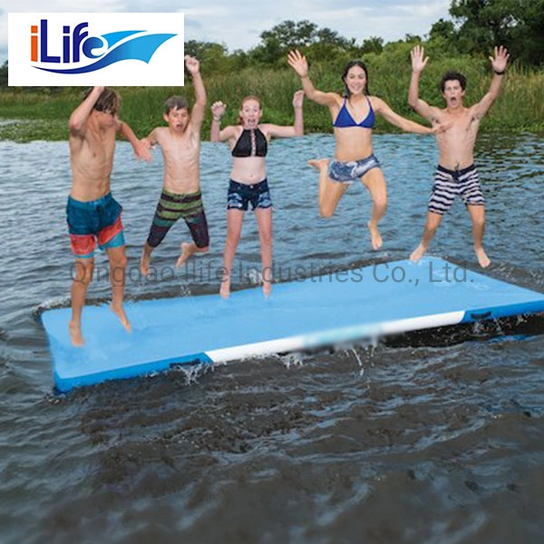Ilife Tumble Track Yoga Mat Gym Mat Spot Jump Inflatable Air Track