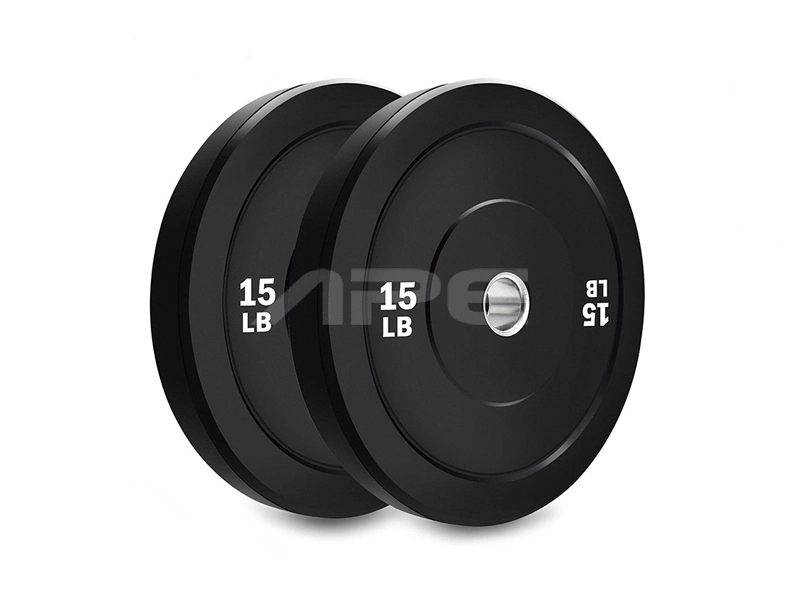 Gym Training Weight Dumper Plates Plastic Rubber Coated Eco Friendly Fitness Barbell and Dumbbell Weight Lifting Barbell Plate