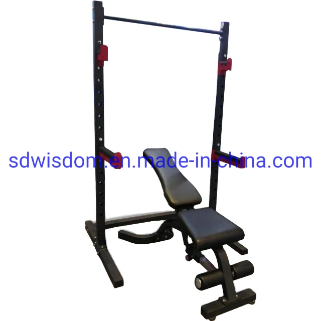 Commercial Gym Equipment Power Rack /Adjustable Barbell Squat Rack for Homeuse