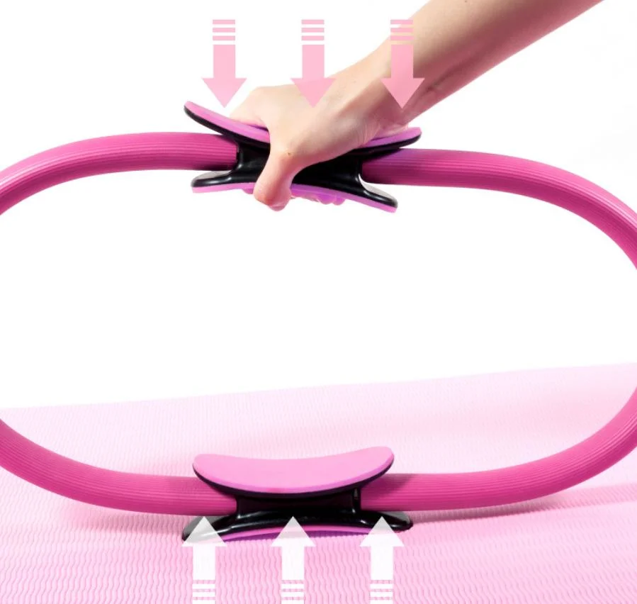 Factory Wholesale Pilates Circle High Resistance Rubber Sports Exercise Pilates Yoga Rings