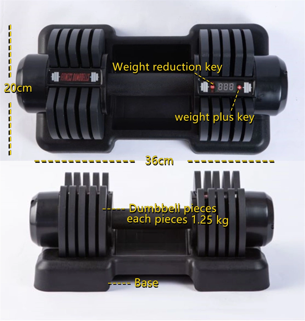 Body Building Home Gym Equipment Adjustable Cheap Dumbbell Sets