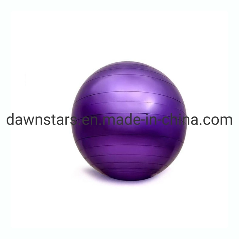 Customized PVC Yoga Ball for Gymnastic Exercise Anti-Burst