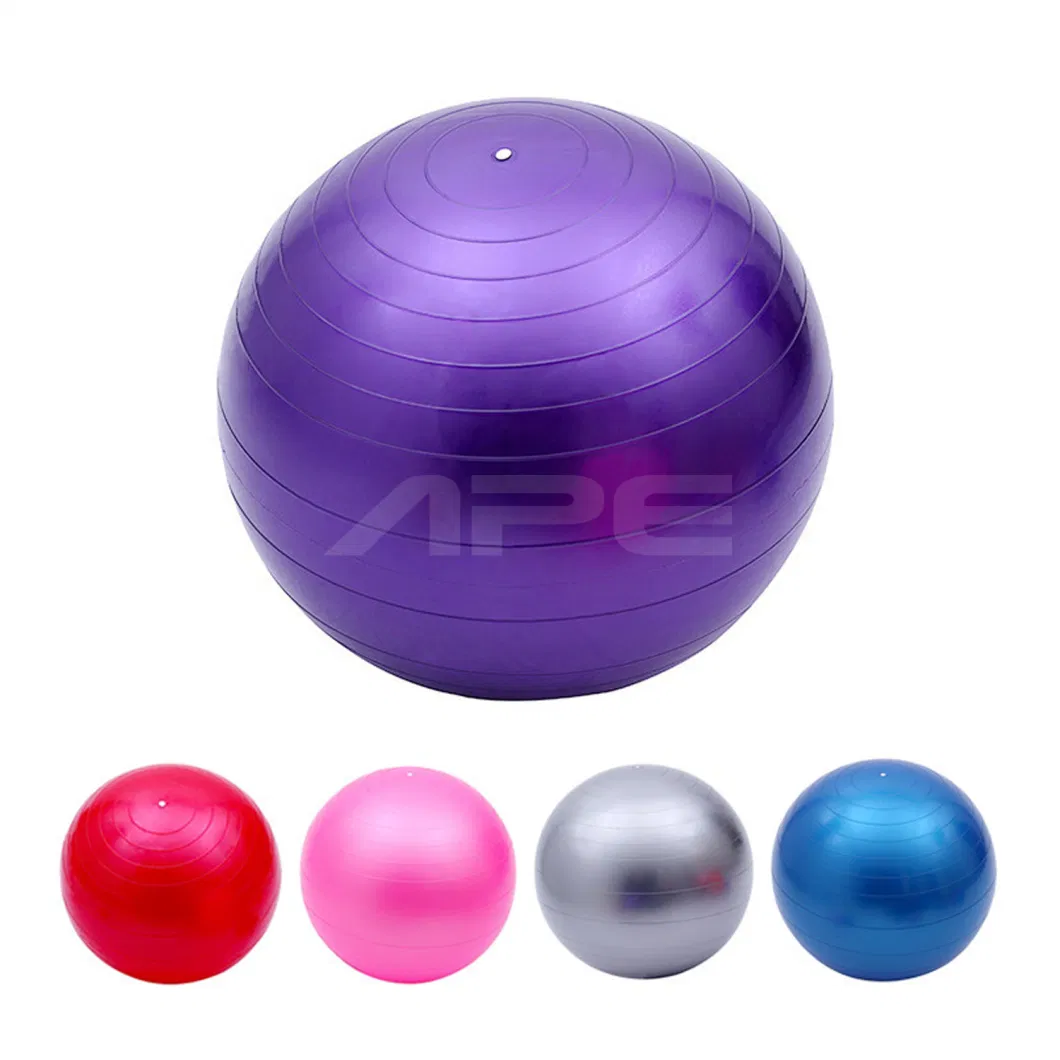 Customized Thick Exercise Non-Slip PVC Yoga Balance Ball for Strength Training