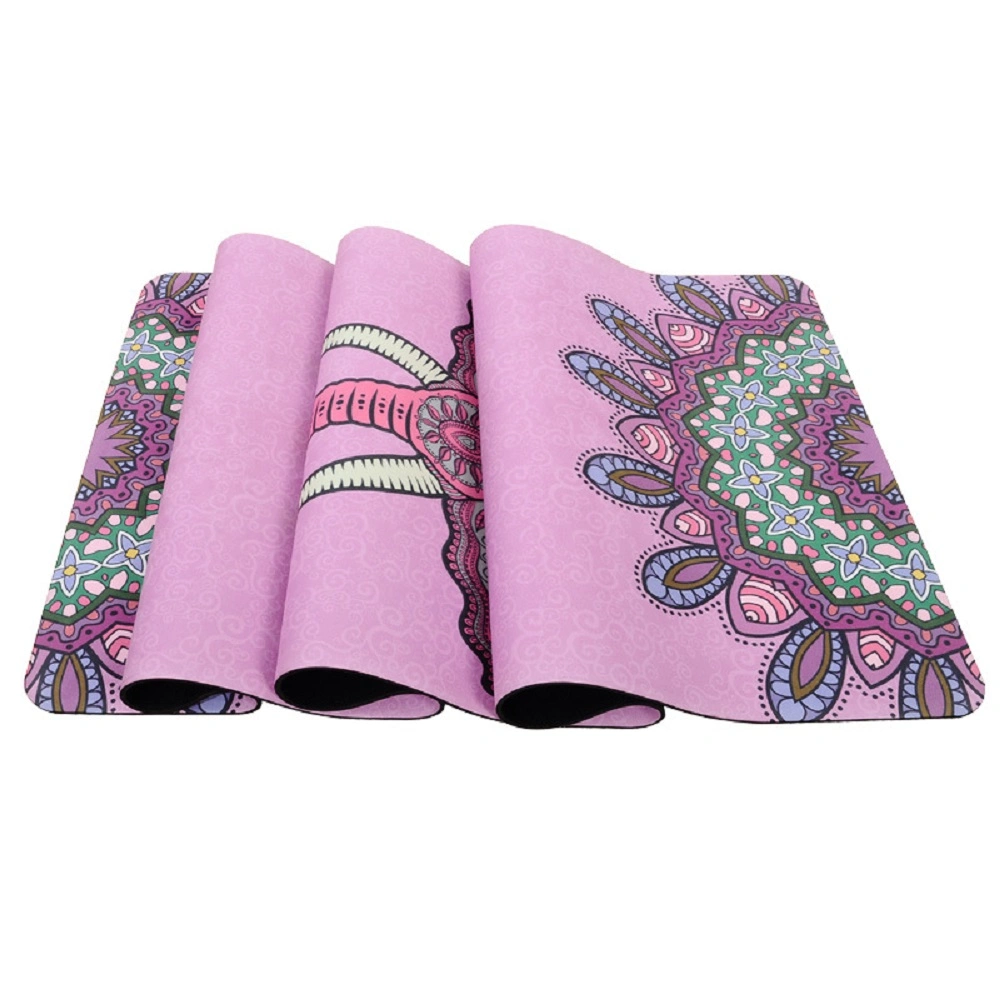 PVC Single Color Yoga Mats Premium Rubber Non-Slip TPE Eco-Friendly High Density Exercise Mats Wbb17781