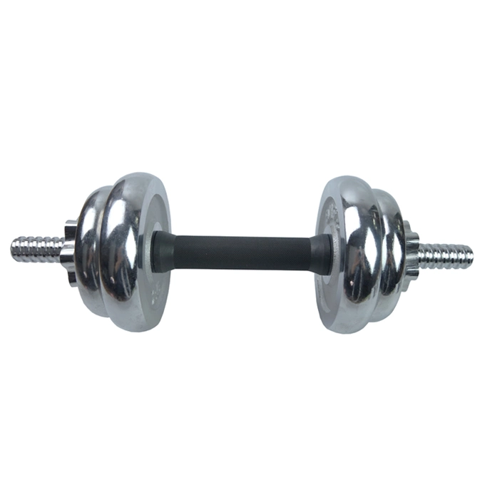 Economic Gym Equipment Chromed Coated Cast Iron Weight Plate Barbell Dumbbell Weight Plate