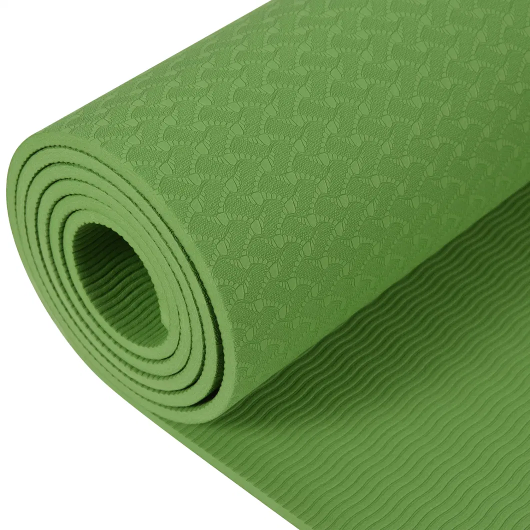 Custom Thick Colorful Cork/PU/PVC/TPE Eco Friendly Fitness Sport Yoga Mat with Bag