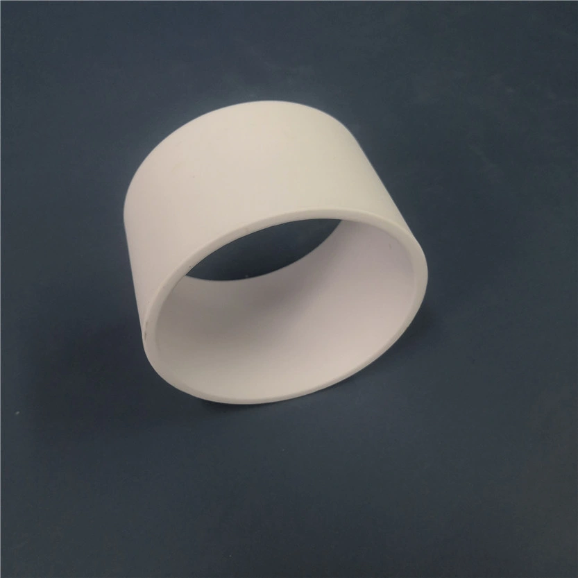 Good Wear Resistance 95% Alumina Al2O3 Ceramic Bushing Ring Aluminum Oxide Sleeve Tube for Fitness Equipment